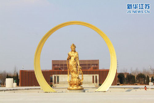 睢宁水月禅寺寺院落成 造型“颠覆传统”引关注