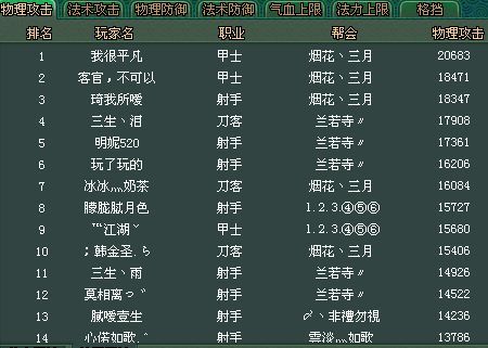 <em>倩女幽魂三生石</em>甲士不甘拉怪寂寞 破2万物攻_