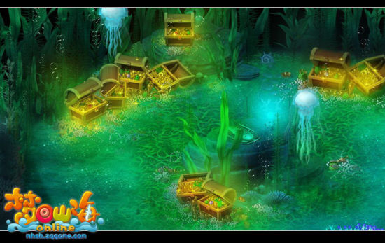 挖掘神秘宝藏 梦回山海再现深海传说_网络游戏_新浪游戏_新浪网