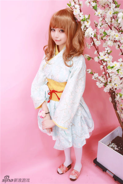 静电场朔日本和服写真