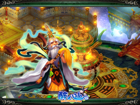 《醉八仙》Q版萌系壁紙