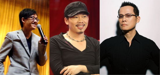 知名樂壇詞曲作家林夕、方文山、羅大佑