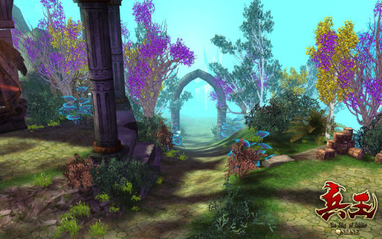 斑斕魔幻場景
