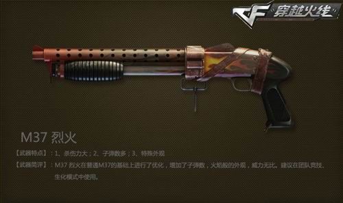 CFȫ��ɢ��ǹ��M37�һ�