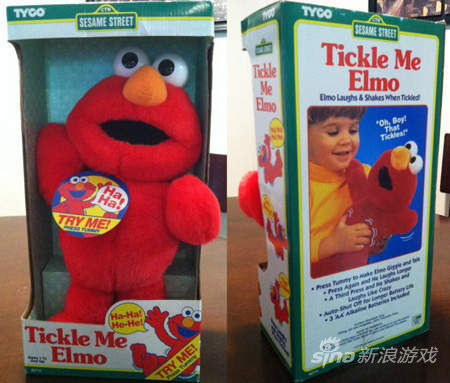 1996꣺֥֡Elmoɦޡ(Tickle Me Elmo)