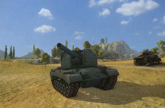 《坦克世界》新增查狄伦155 55自行火炮_坦克