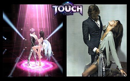 ��TOUCH����������ָ���ϵĿ��