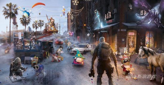 游戏公司庆新年 创意乐趣不忘本 育碧推出欢庆