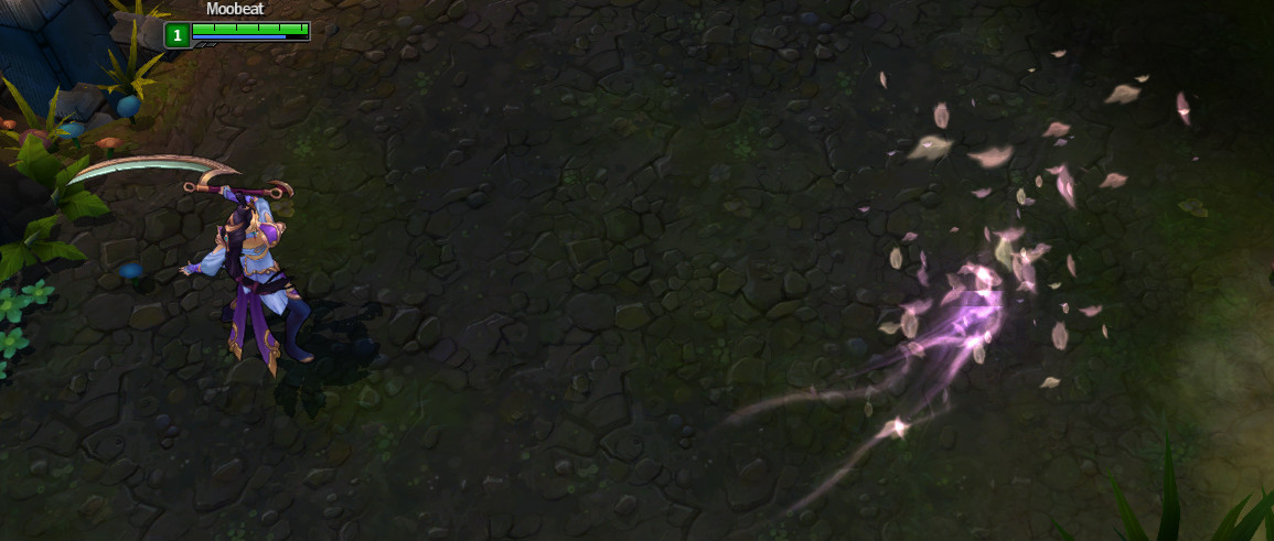 LOL<em>皎月女神嫦娥</em>皮肤特效:炫酷的天女散花_电