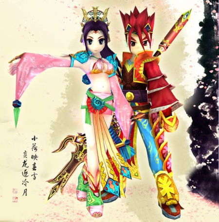 花容月貌热血江湖惊艳古典女装