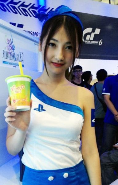 众美女新宠饮料维果部落风靡CJ全场