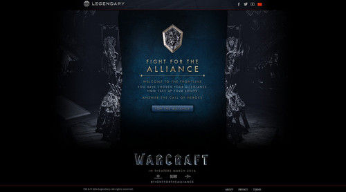 为部落而战？魔兽电影概念站现阵营对立