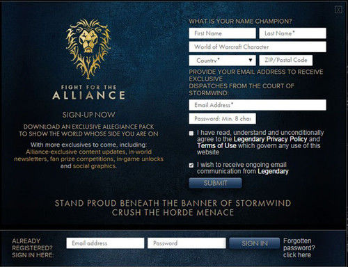 为部落而战?魔兽电影概念站现阵营对立