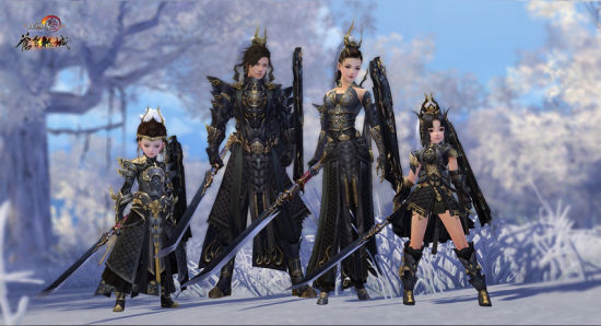 《剑网3》苍雪龙城十一门派套装首曝_网络游