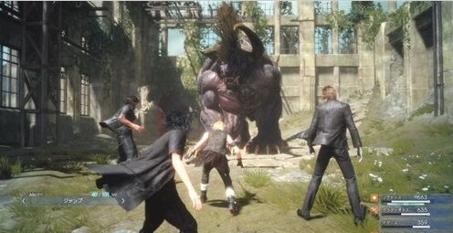  Screenshot of the experience version of Final Fantasy 15