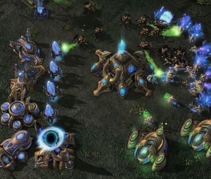 《星际争霸2》通吃人族和神族的早期开局_游