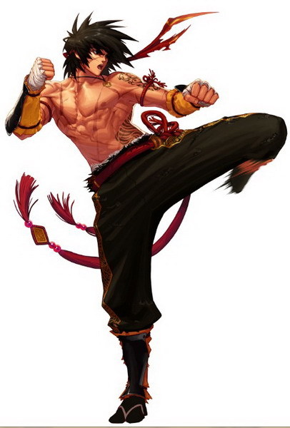 地下城与勇士男气功