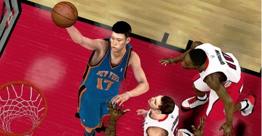 状态火热《NBA 2K12》林书豪数据爆发_电视