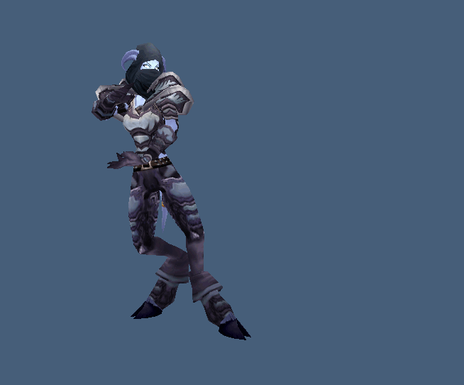 中国武侠风:全种族武僧动作gif图(3)