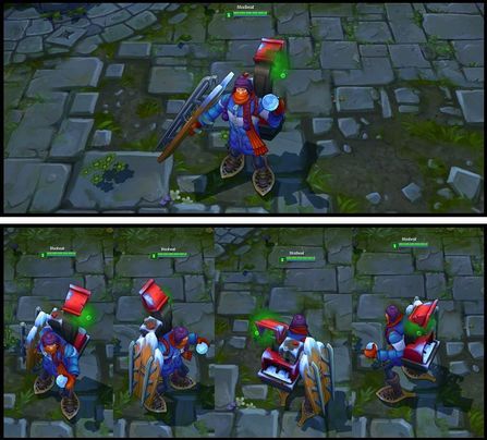 稻草 人 调整 lol 冰雪 节 活动 2014 新款 限定 皮肤 lol ...