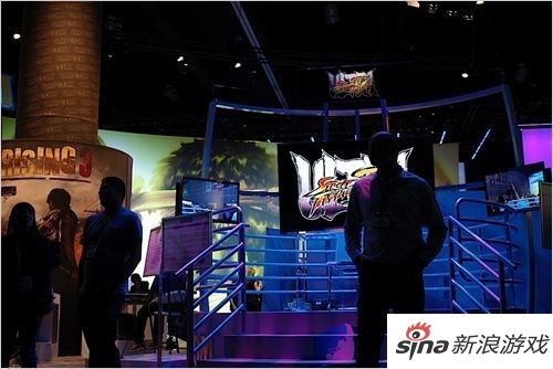 E32014第三方展台盛况展示丰富试玩_电视游戏