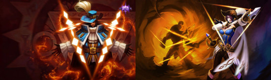 细数英雄联盟里的那些情侣皮肤:你中枪了吗?