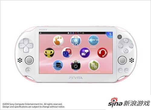港版粉白色PSV主机将与日版同步发售_电视游戏