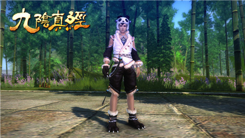 黑白萌猫 九阴真经新风物志熊猫衣曝光(2)_九阴