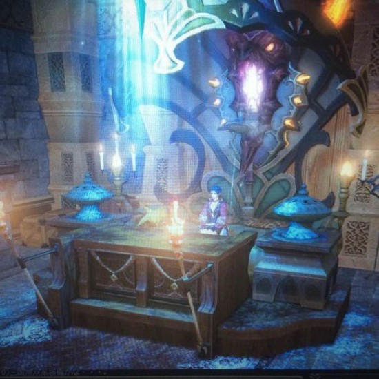 FF14国际服2.5新家具欣赏 和风庭院榻榻米(9)