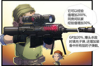 CF火线搞笑漫画 本期故事英雄武器巴雷特_CF