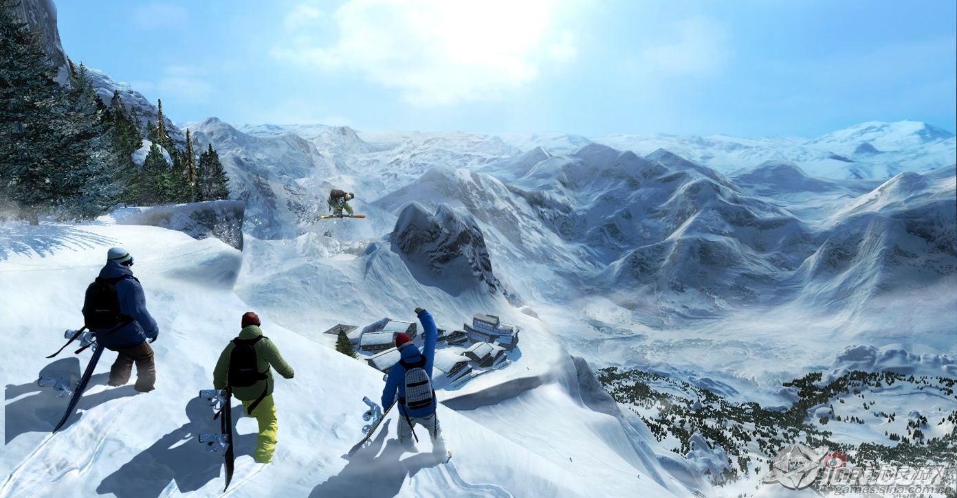 冬季看滑雪游戏(2)
