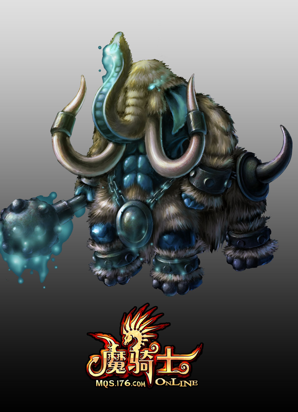 《魔骑士》游戏原画