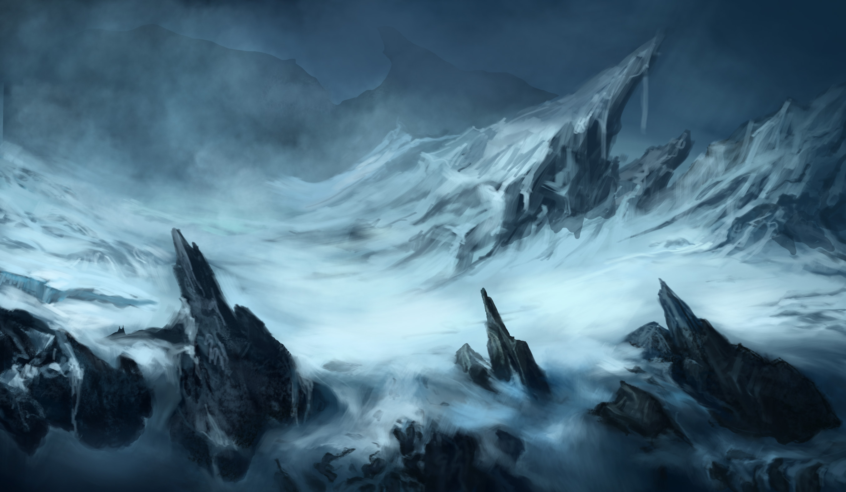 《圣域传说》游戏原画