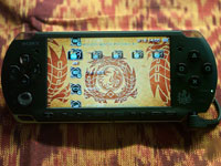 《怪物猎人P3G》限定版PSP