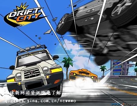 《极速快车手》26日在台封测;      :游戏截图三; 日本漫画风格赛车