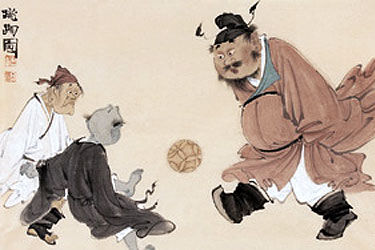 足球源于中国:白居易喜欢蹴鞠