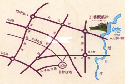 图为龙湖香醍溪苑位置图 图为龙湖香醍溪苑位置图