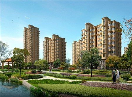 天安地产--林海景天别墅项目引领盘锦新类型_