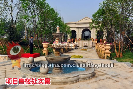 图为项目售楼处实景