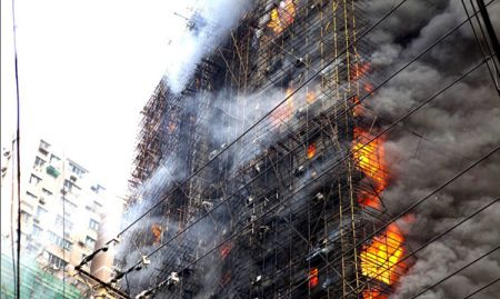 走访上海高层住宅火灾事故原因