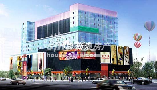 雅宝城外观效果图 雅宝城外观效果图