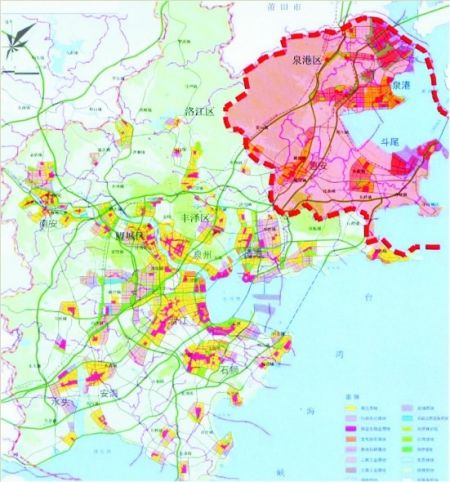 泉州规划北翼新增长区打造 台湾产业合作区 _