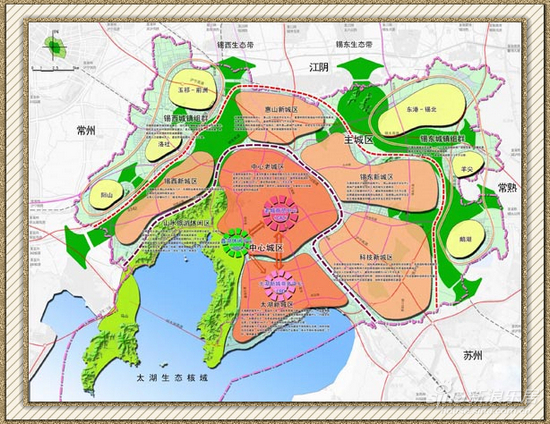 十二五规划锡西新城崛起 区域发展进入新纪元