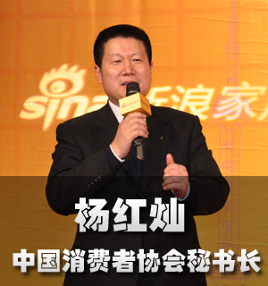 中国消费者协会秘书长 杨红灿