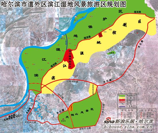 打造寒地特色旅游区 哈市道外区建湿地公园_市