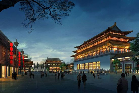 中国古典工艺博览城项目启动仪式隆重举行(图)(4)