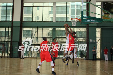 国际性篮球赛事在恒大绿洲全能运动中心举办