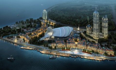 海昌集团极地海洋馆旁的世界级商区(图)_活动