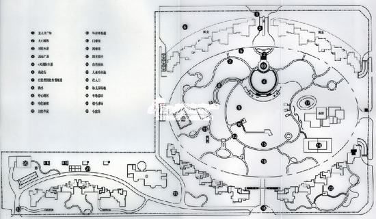 小区规划:上海的设计理念 70%绿化率没有错_