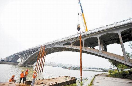 宿迁运河一号桥将于10月下旬通车_城市建设